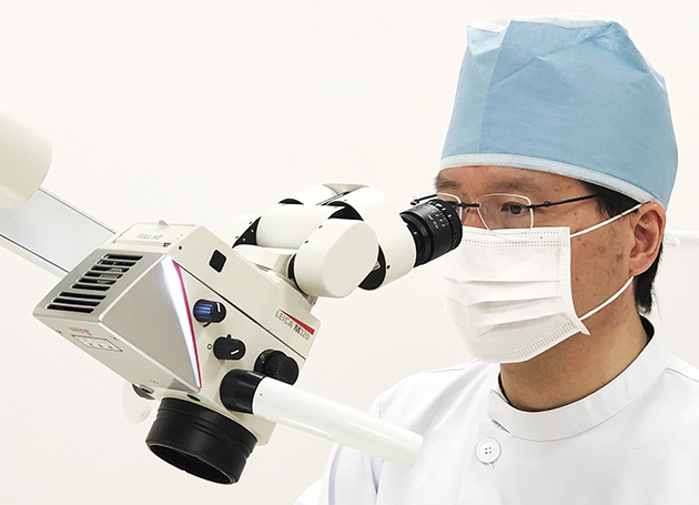 超微小外科(スーパーマイクロサージャリー)を用いた手術